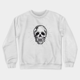 Skull Retro Tattoo Art Style Crewneck Sweatshirt